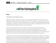 Tablet Screenshot of editorialsepha.com